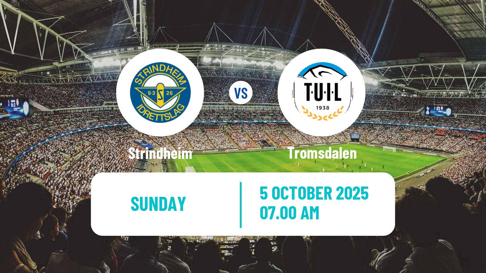 Soccer Norwegian Division 2 - Group 2 Strindheim - Tromsdalen