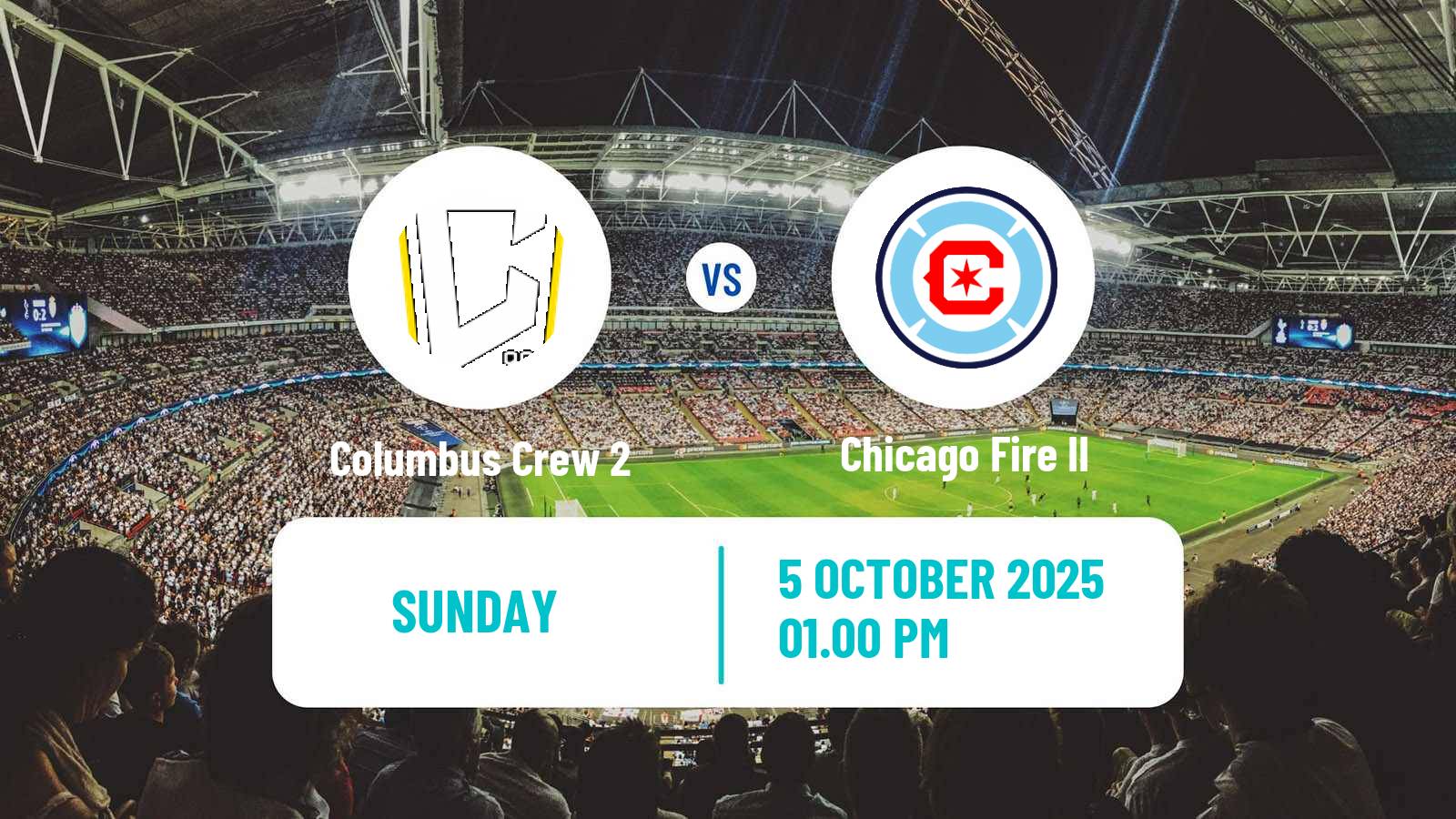 Soccer MLS Next Pro Columbus Crew 2 - Chicago Fire II