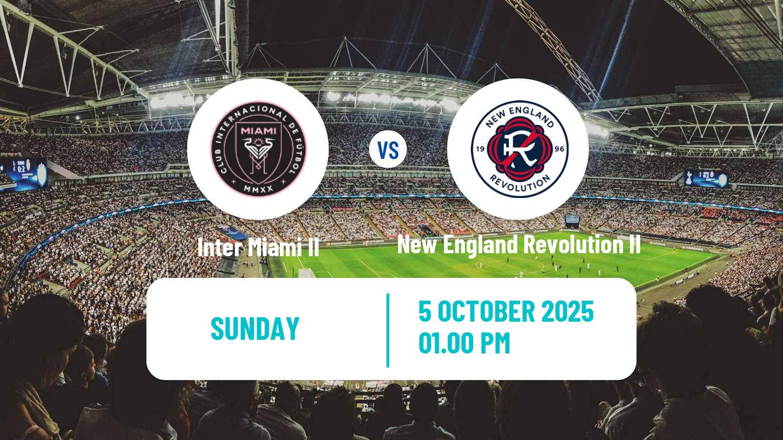 Soccer MLS Next Pro Inter Miami II - New England Revolution II