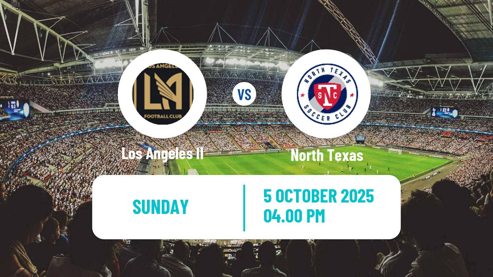 Soccer MLS Next Pro Los Angeles II - North Texas