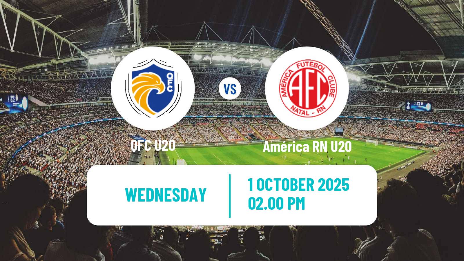 Soccer Brazilian Potiguar U20 QFC U20 - América RN U20