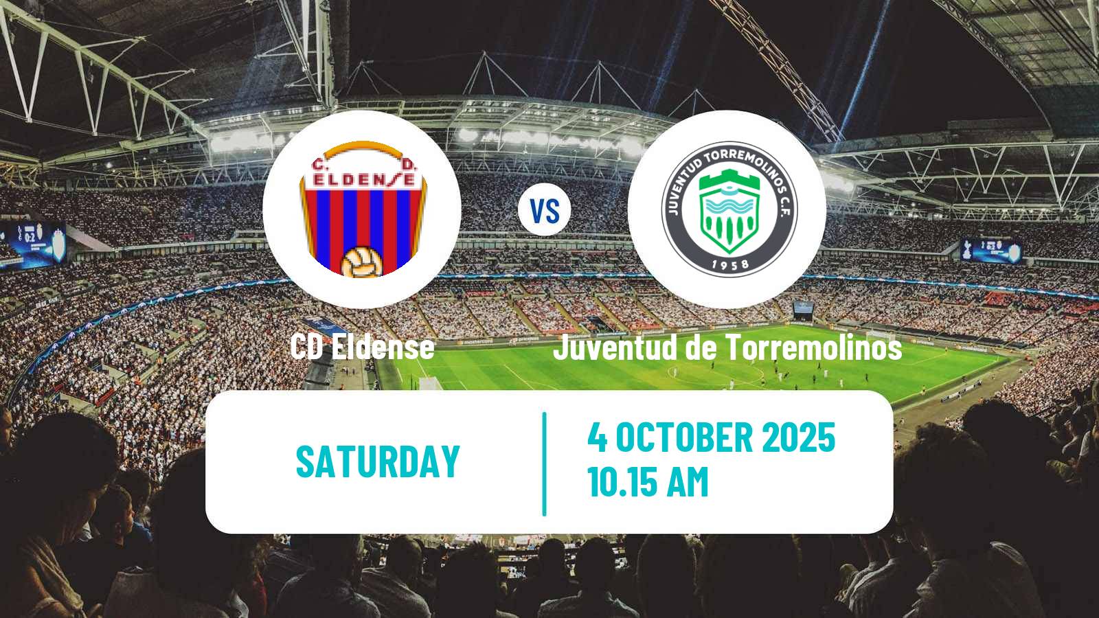 Soccer Spanish Primera RFEF Group 2 Eldense - Juventud de Torremolinos