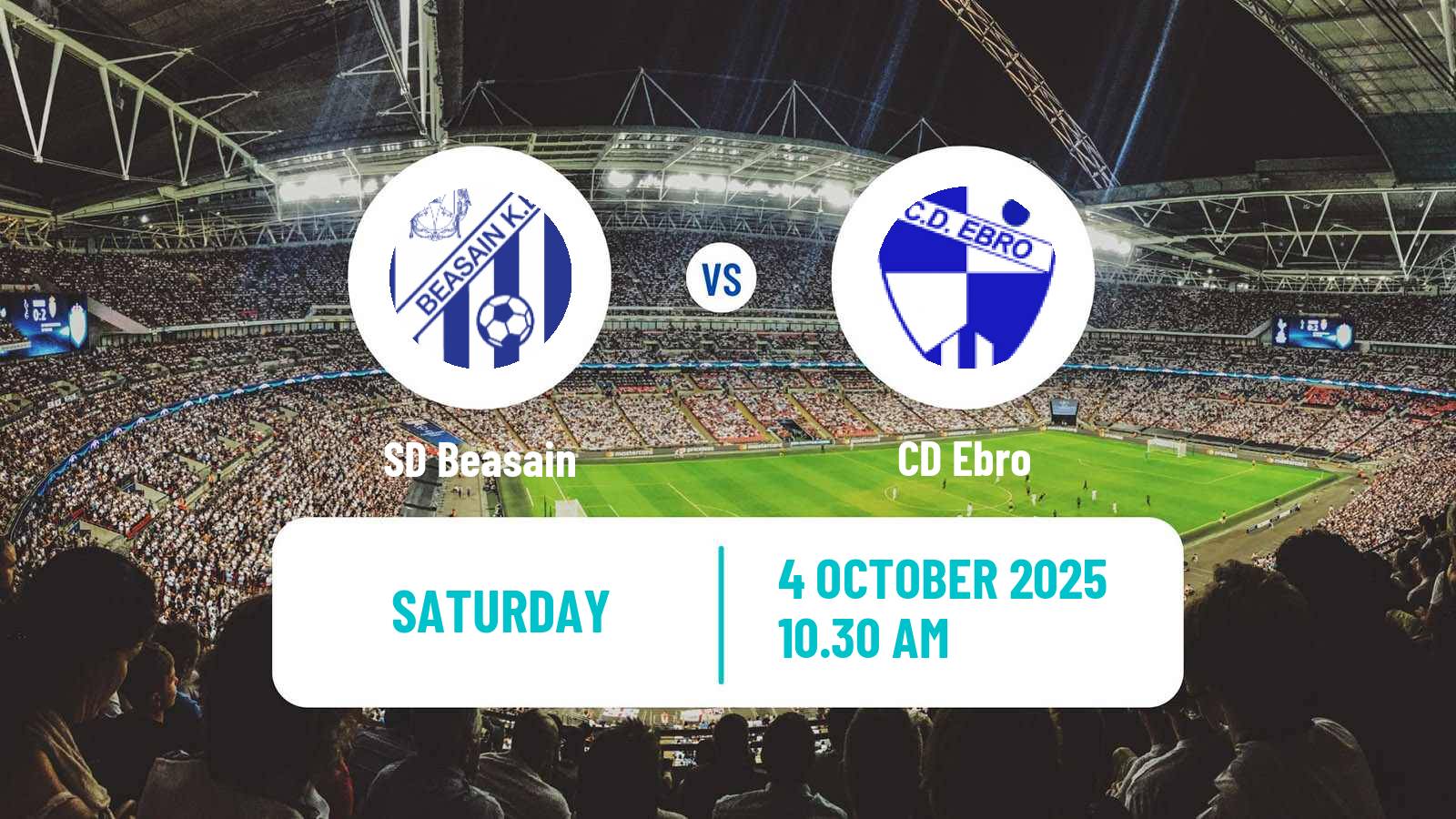 Soccer Spanish Segunda RFEF - Group 2 Beasain - Ebro