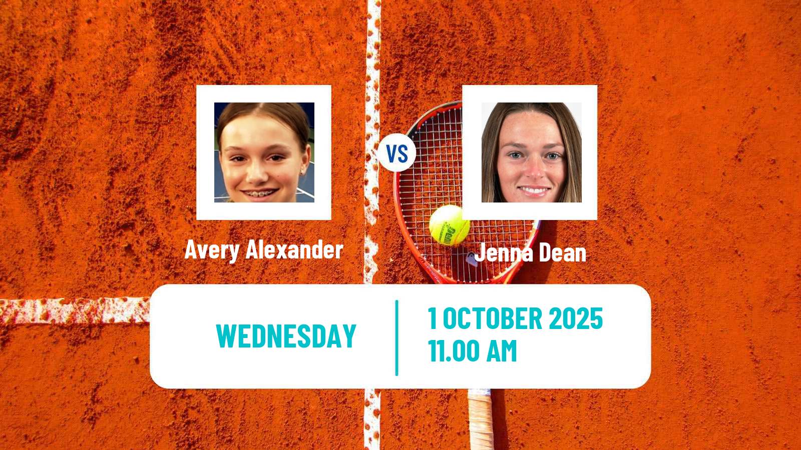 Tennis ITF W15 Santa Tecla Women Avery Alexander - Jenna Dean