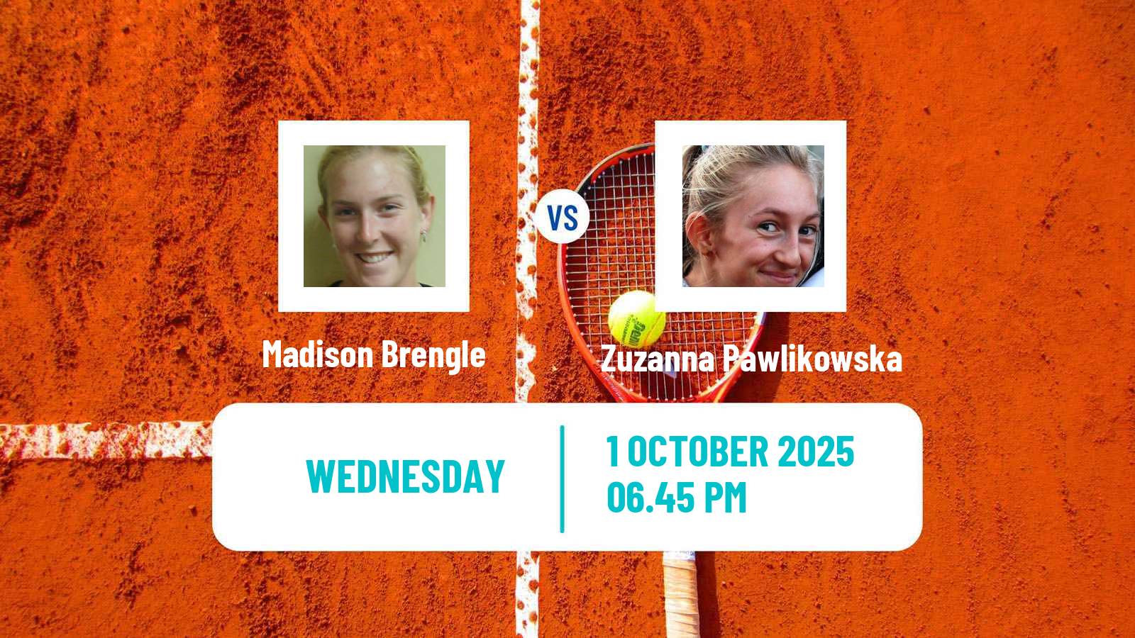 Tennis ITF W35 San Rafael Ca Women Madison Brengle - Zuzanna Pawlikowska