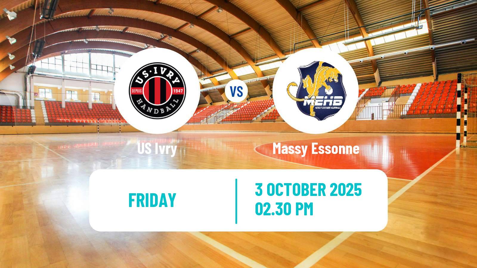 Handball French Proligue Handball Ivry - Massy Essonne