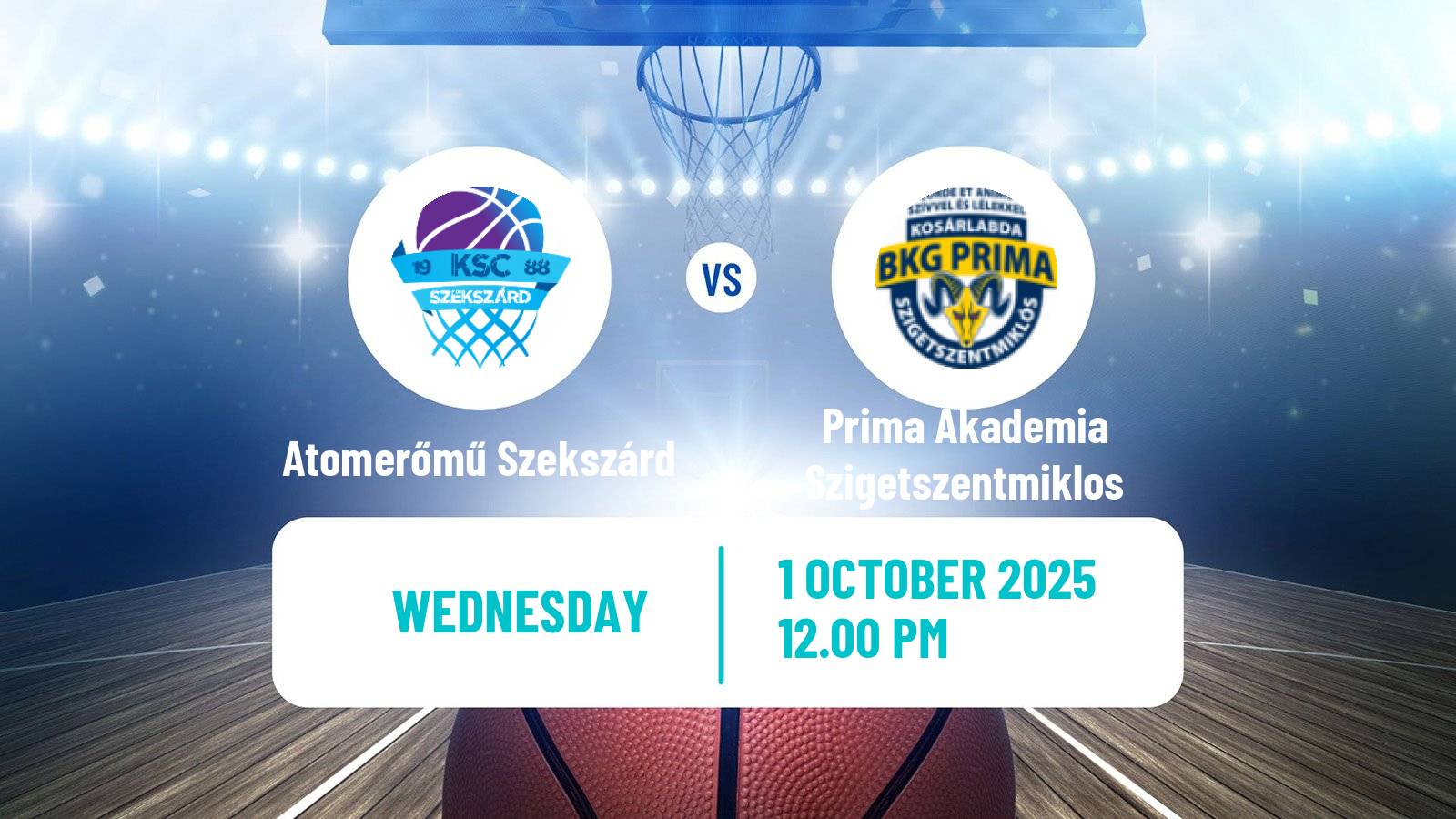 Basketball Hungarian NB I Basketball Women Atomerőmű Szekszárd - Prima Akademia Szigetszentmiklos
