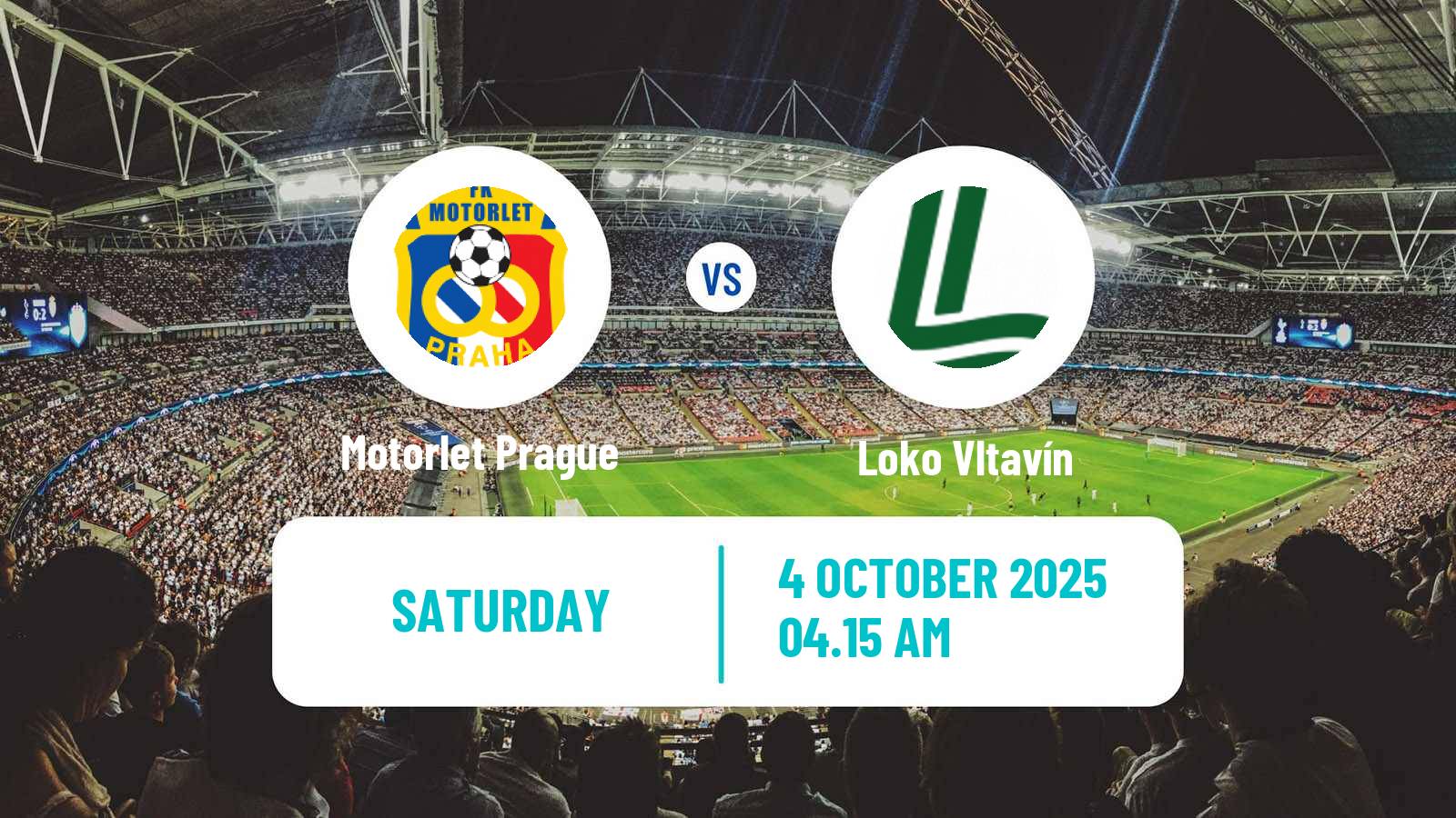 Soccer Czech CFL Group A Motorlet Prague - Loko Vltavín
