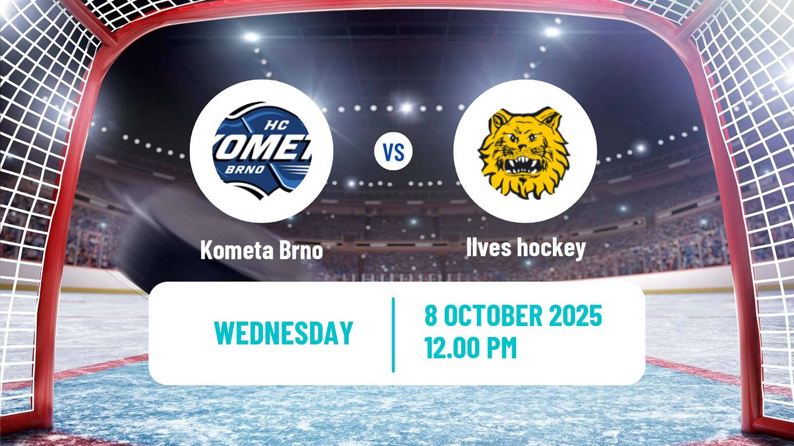 Hockey Champions League Ice Hockey Kometa Brno - Ilves