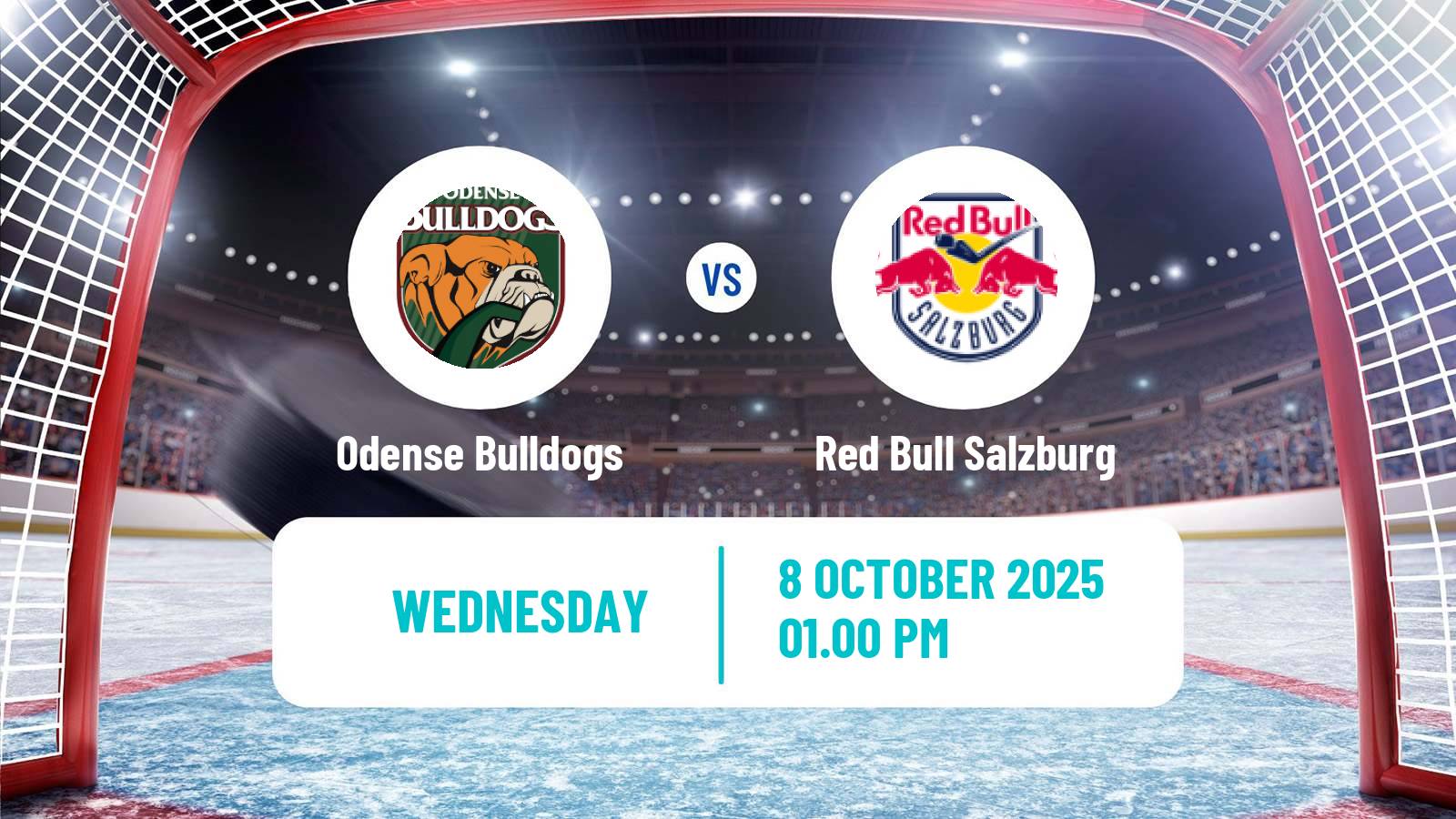 Hockey Champions League Ice Hockey Odense Bulldogs - Red Bull Salzburg