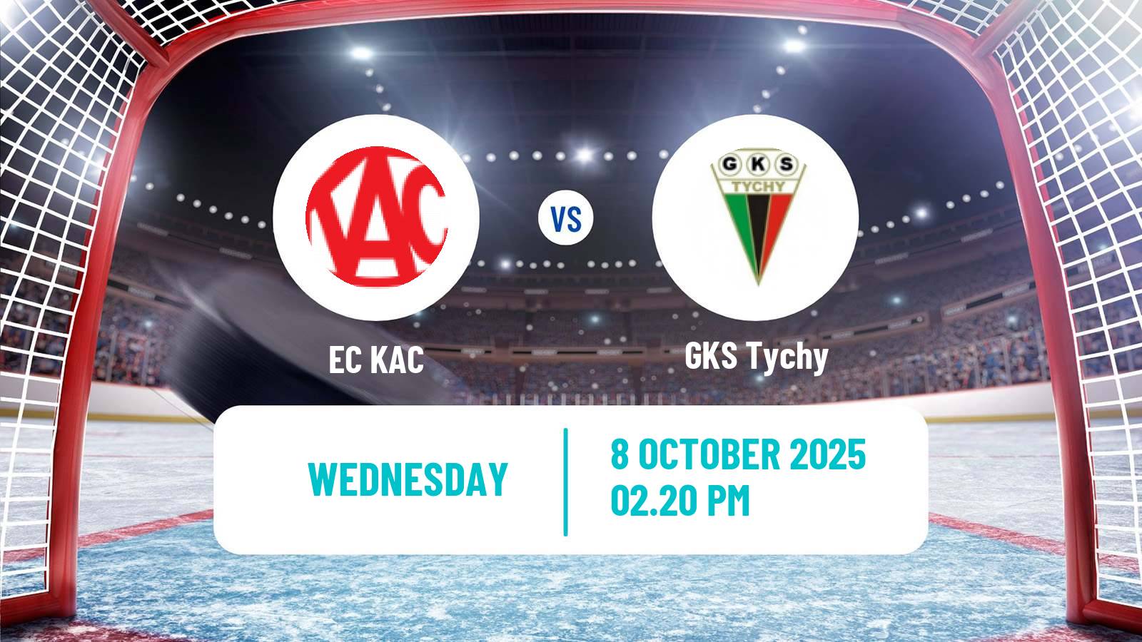 Hockey Champions League Ice Hockey EC KAC - GKS Tychy