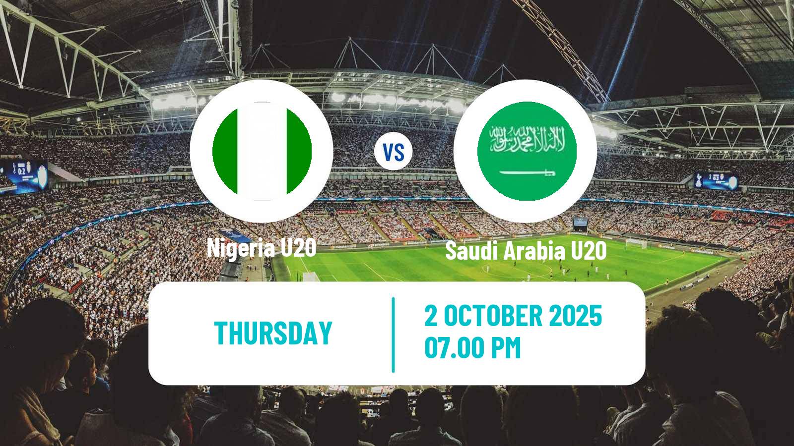 Soccer FIFA World Cup U20 Nigeria U20 - Saudi Arabia U20