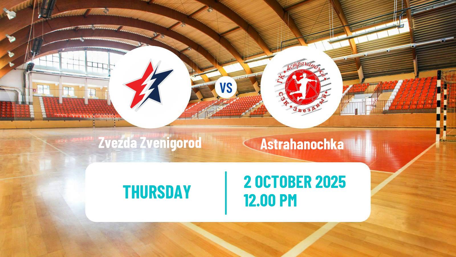 Handball Russian Superleague Handball Women Zvezda Zvenigorod - Astrahanochka