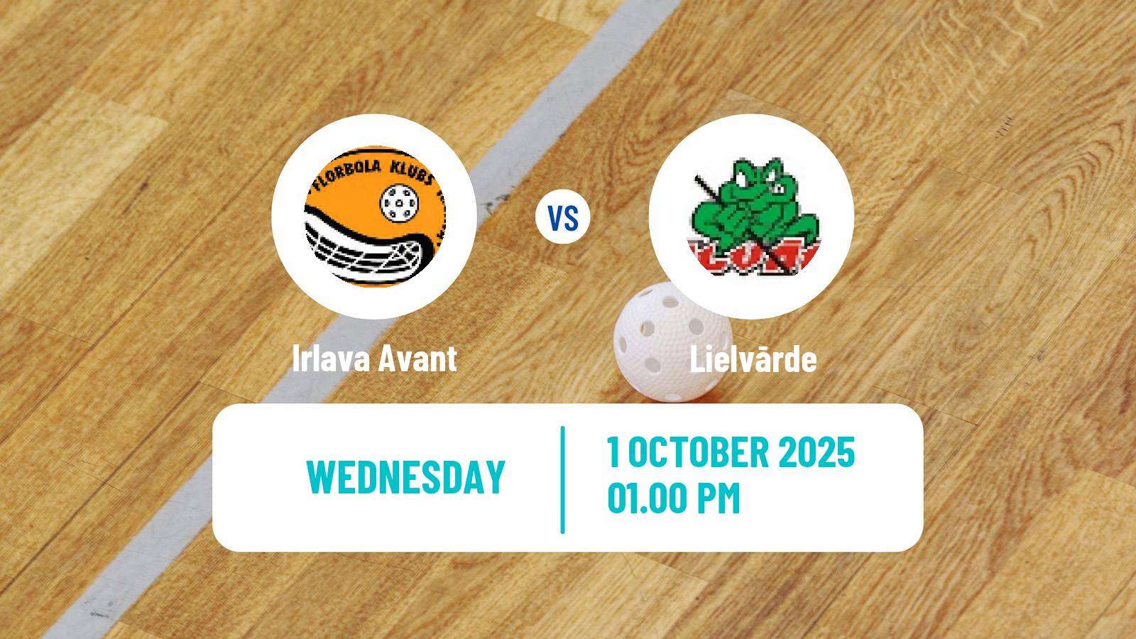 Floorball Latvian Elvi Liga Irlava Avant - Lielvārde