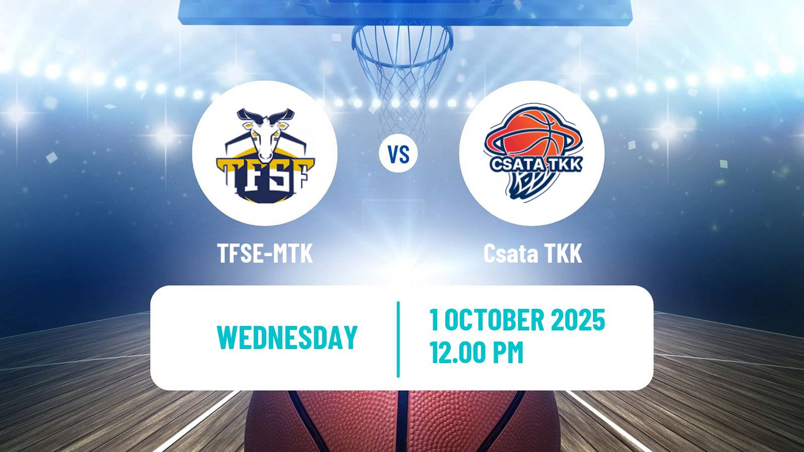 Basketball Hungarian NB I Basketball Women TFSE-MTK - Csata TKK