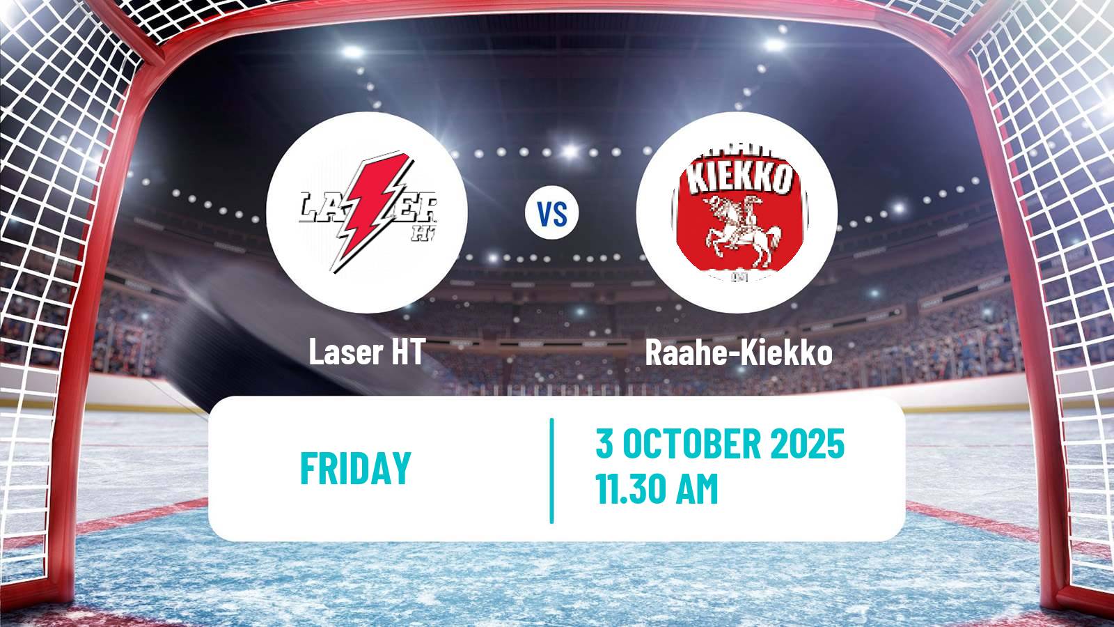Hockey Finnish Suomi-sarja Laser HT - Raahe-Kiekko