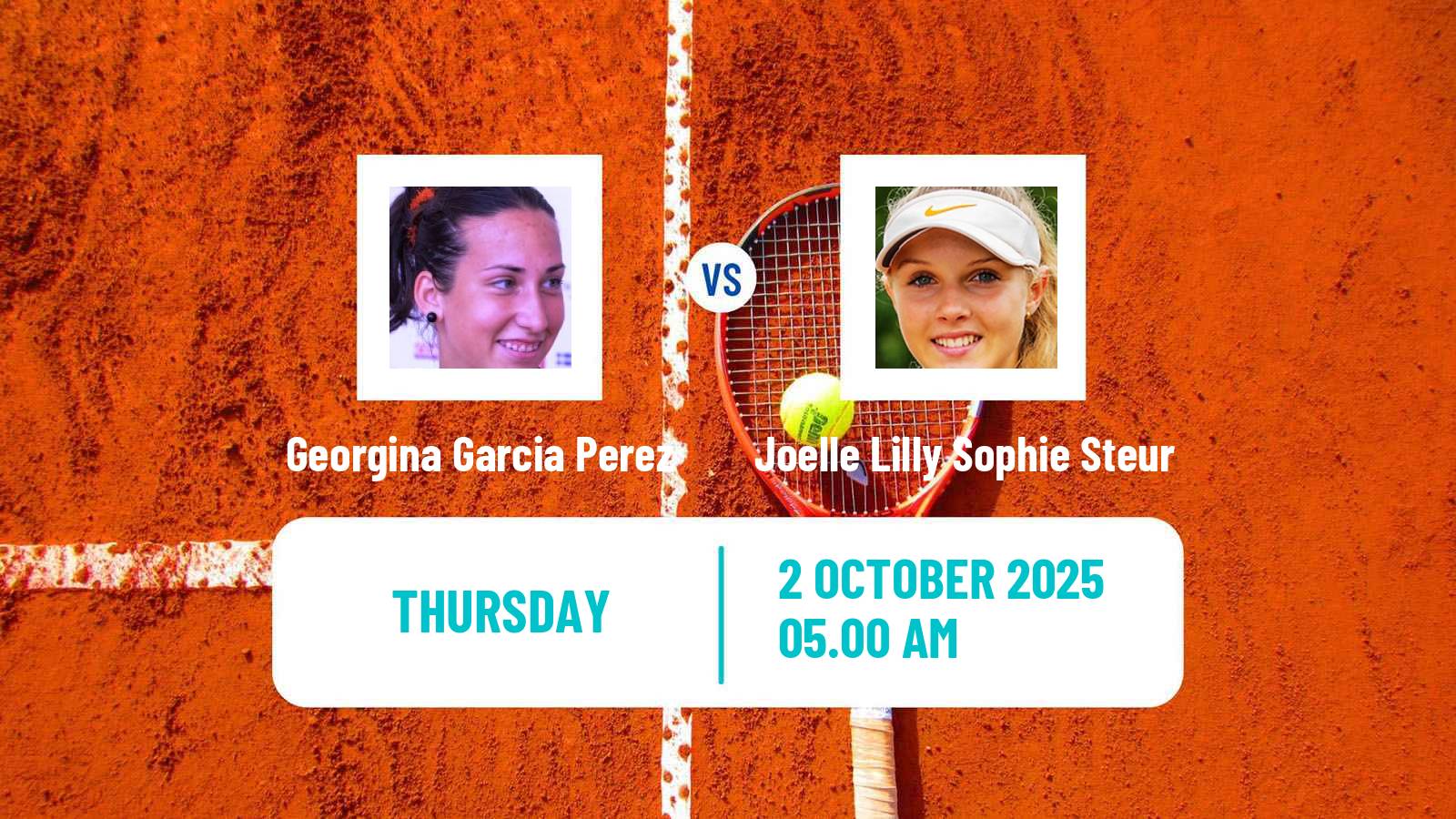 Tennis ITF W50 Baza Women Georgina Garcia Perez - Joelle Lilly Sophie Steur