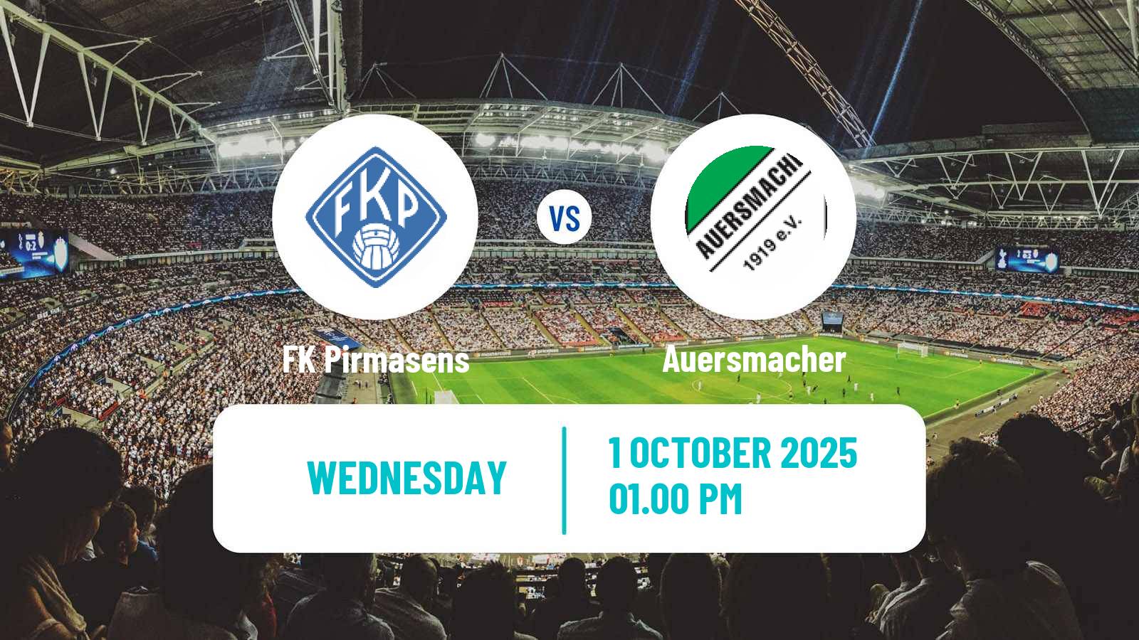 Soccer German Oberliga Rheinland-Pfalz/Saar Pirmasens - Auersmacher