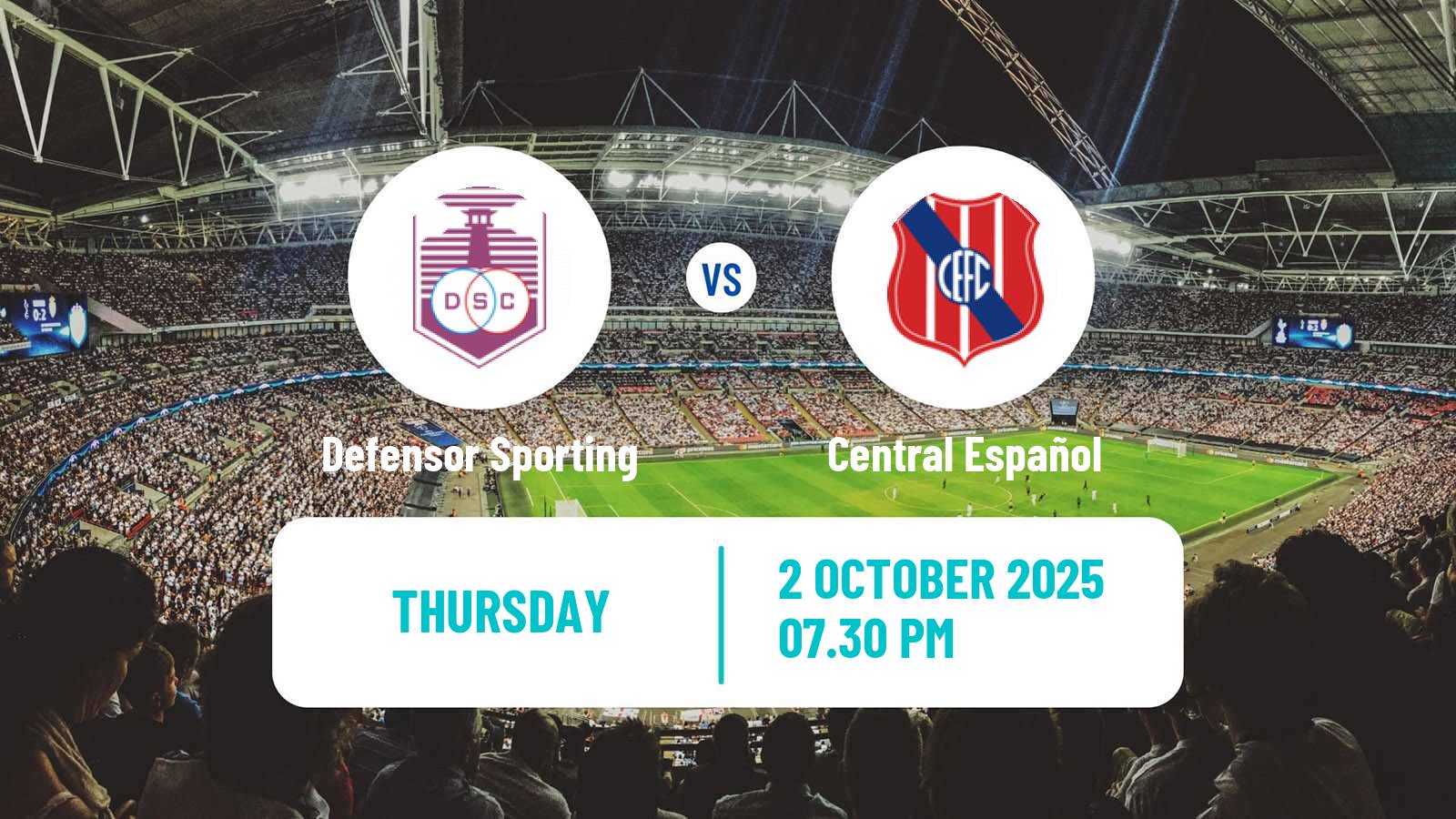 Soccer Uruguay Copa Defensor Sporting - Central Español