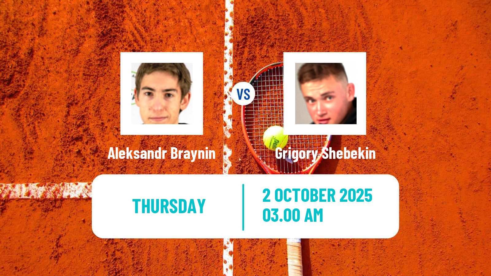 Tennis ITF M15 Kayseri 9 Men Aleksandr Braynin - Grigory Shebekin