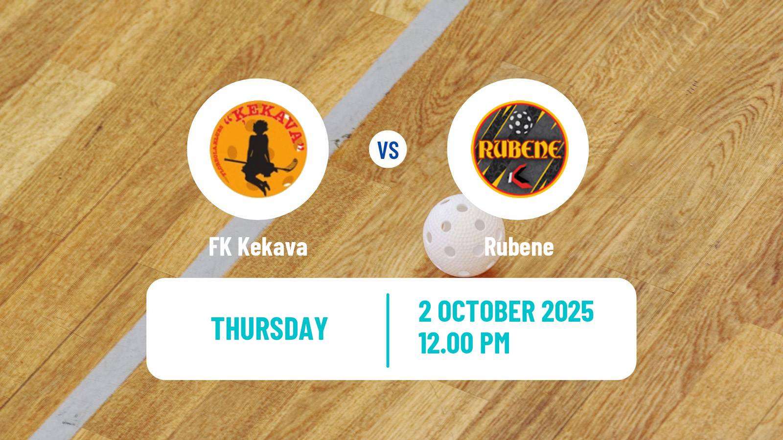 Floorball Latvian Elvi Liga Kekava - Rubene