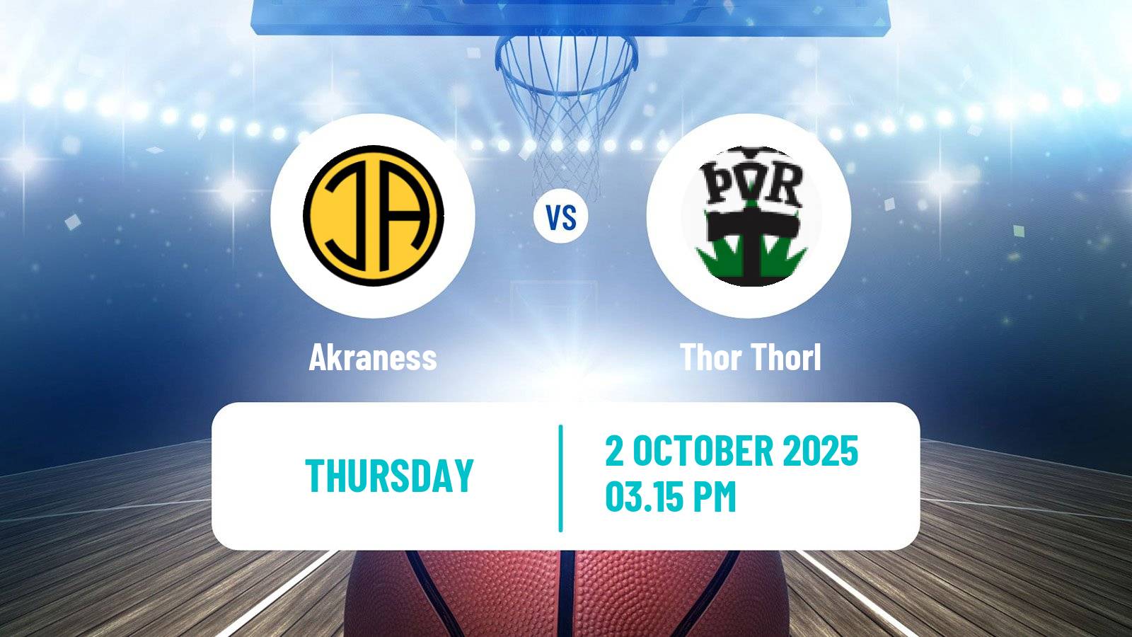 Basketball Icelandic Premier League Basketball Akraness - Thor Thorl