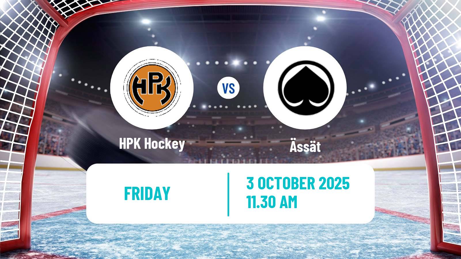 Hockey Finnish SM-liiga HPK - Ässät