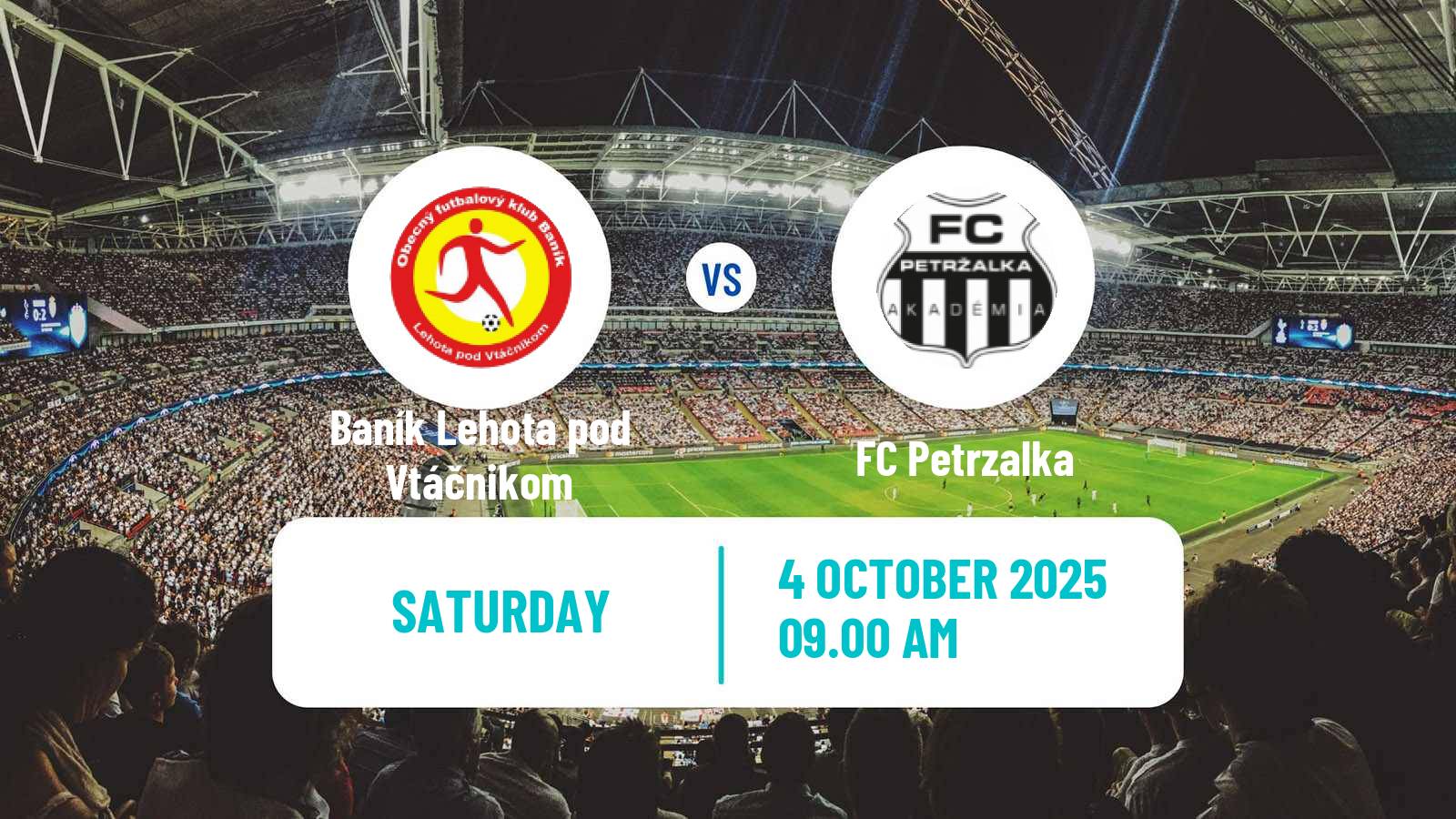 Soccer Slovak 2 Liga Baník Lehota pod Vtáčnikom - Petrzalka