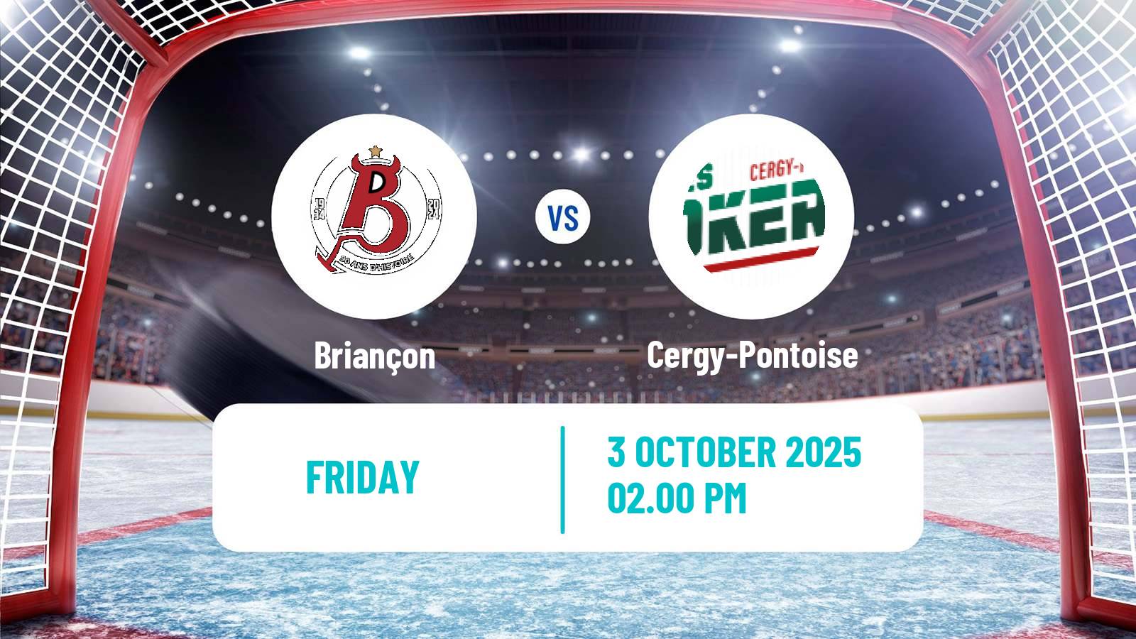Hockey French Ligue Magnus Briançon - Cergy-Pontoise