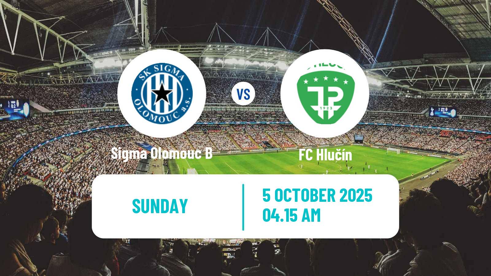 Soccer Czech MSFL Sigma Olomouc B - Hlučín