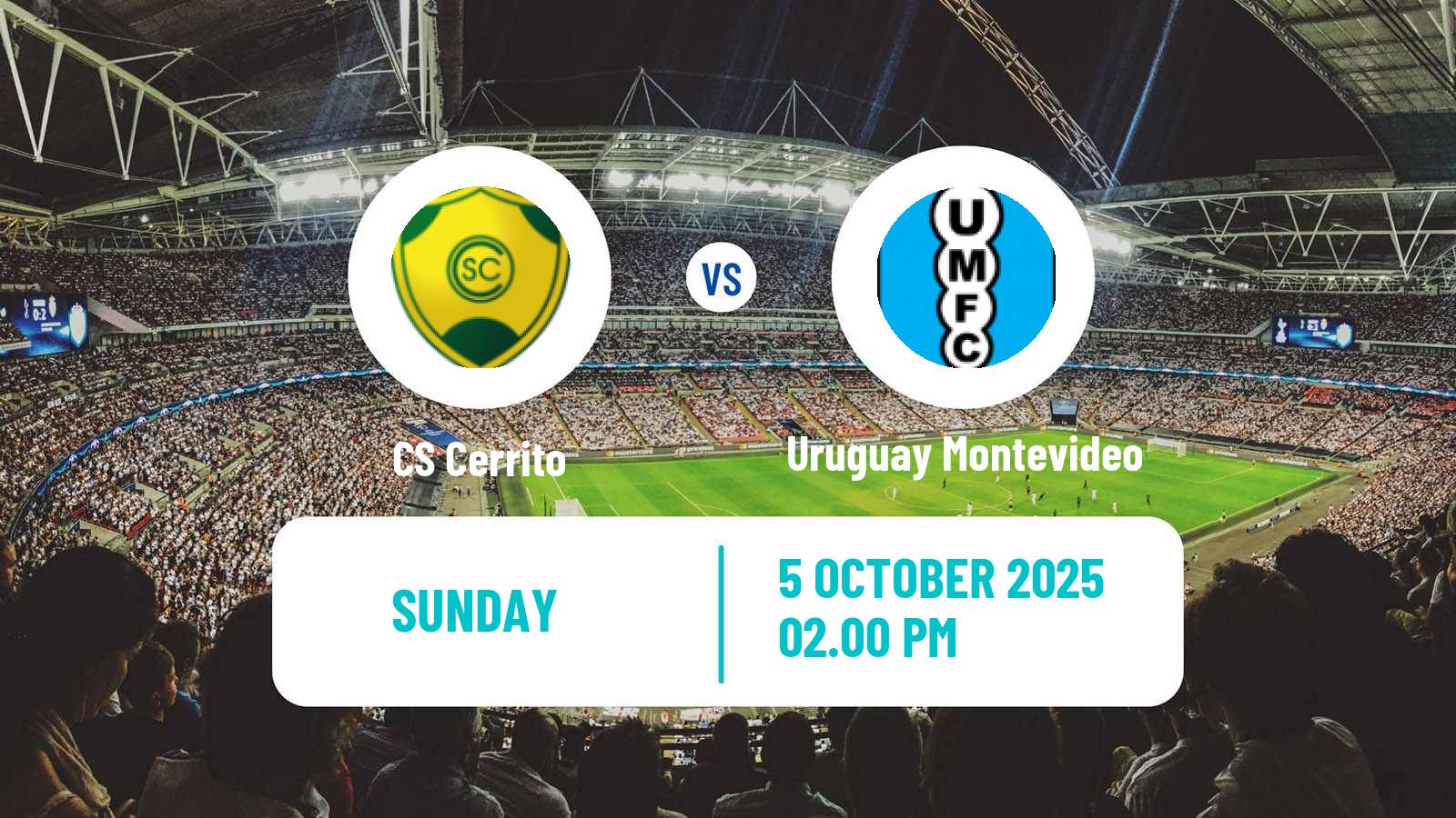 Soccer Uruguayan Segunda Division Cerrito - Uruguay Montevideo