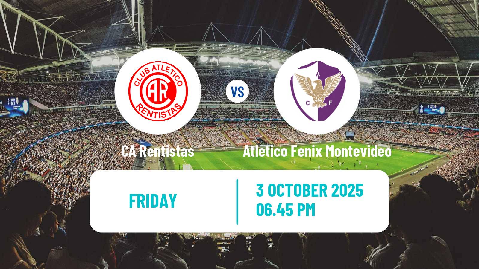Soccer Uruguayan Segunda Division Rentistas - Atletico Fenix Montevideo