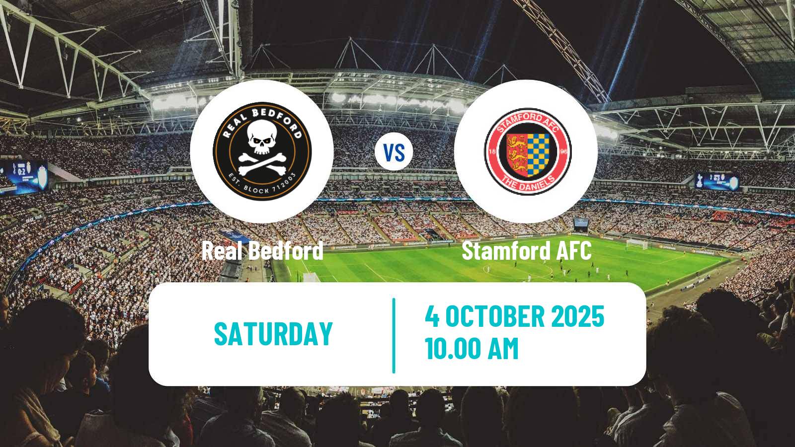 Soccer English FA Trophy Real Bedford - Stamford