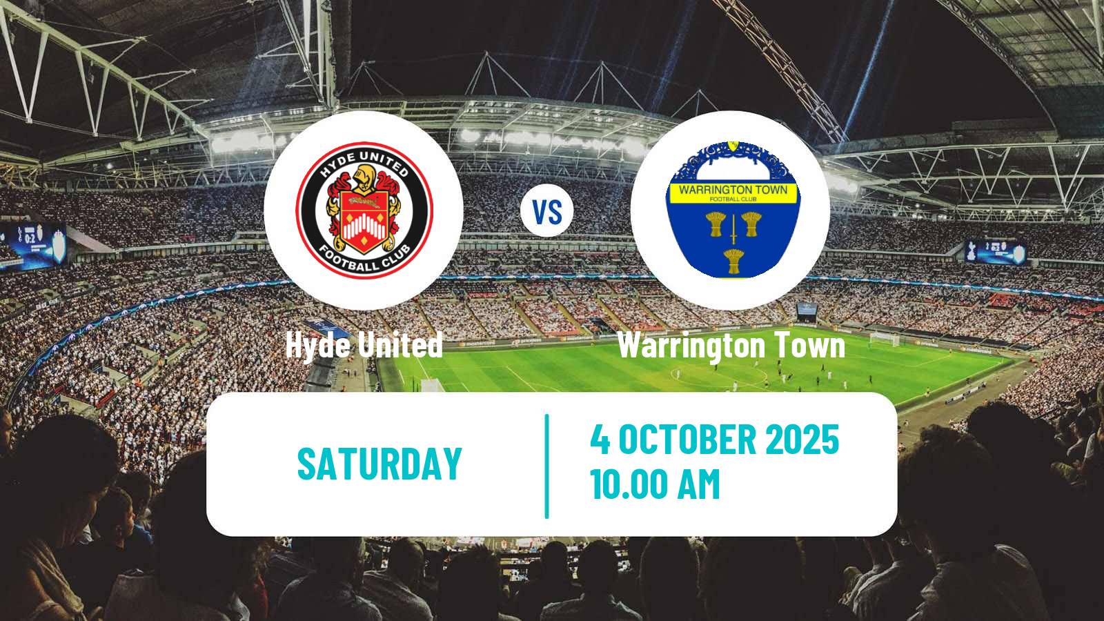Soccer English FA Trophy Hyde United - Warrington Town