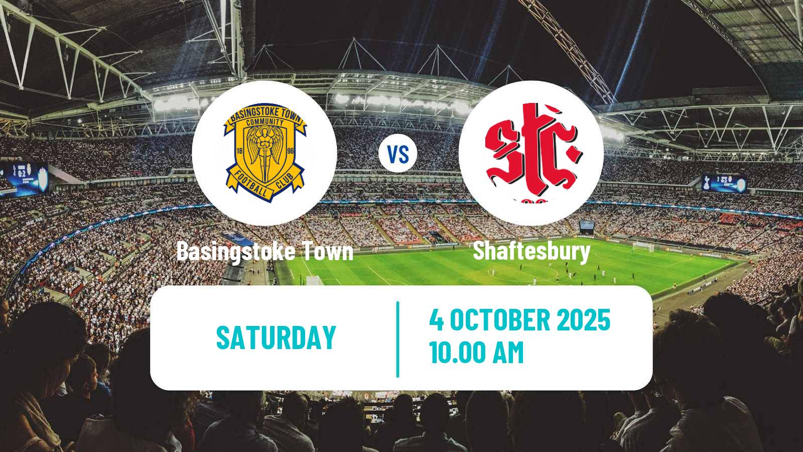 Soccer English FA Trophy Basingstoke Town - Shaftesbury