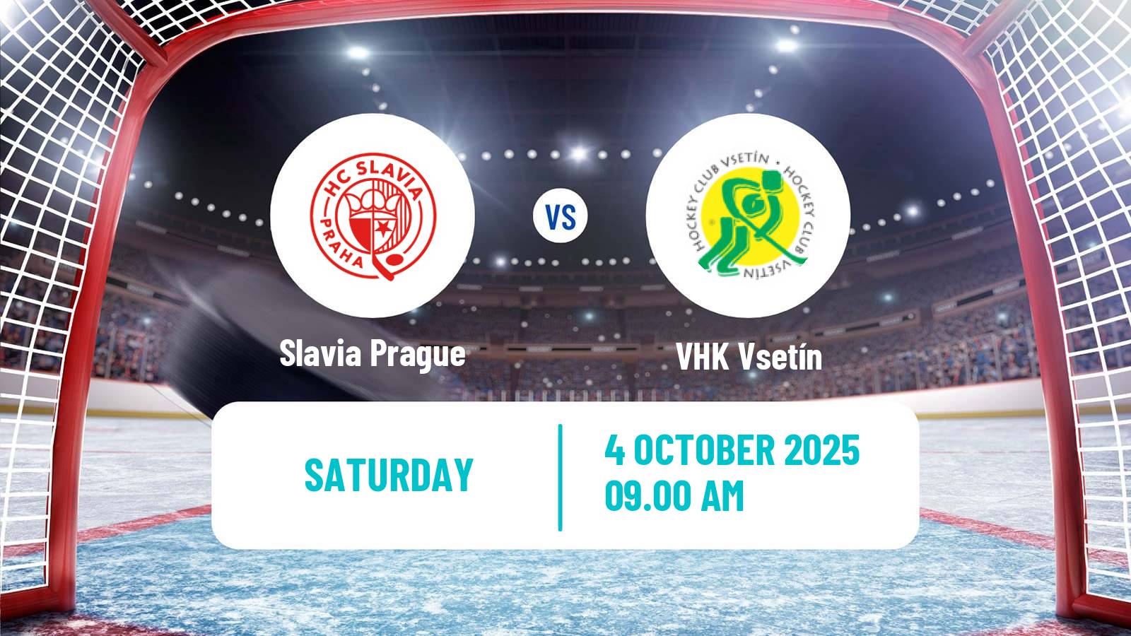 Hockey Czech Chance Liga Slavia Prague - Vsetín