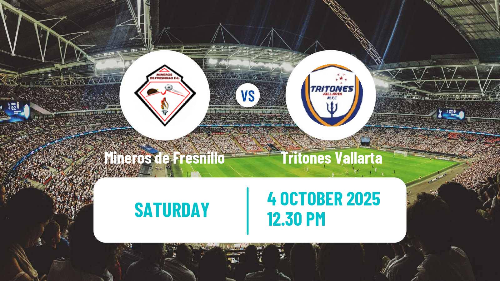 Soccer Mexican Liga Premier Serie A Mineros de Fresnillo - Tritones Vallarta