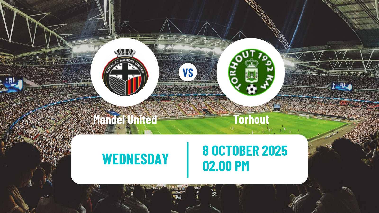 Soccer Belgian Second Amateur Division Group A Mandel United - Torhout