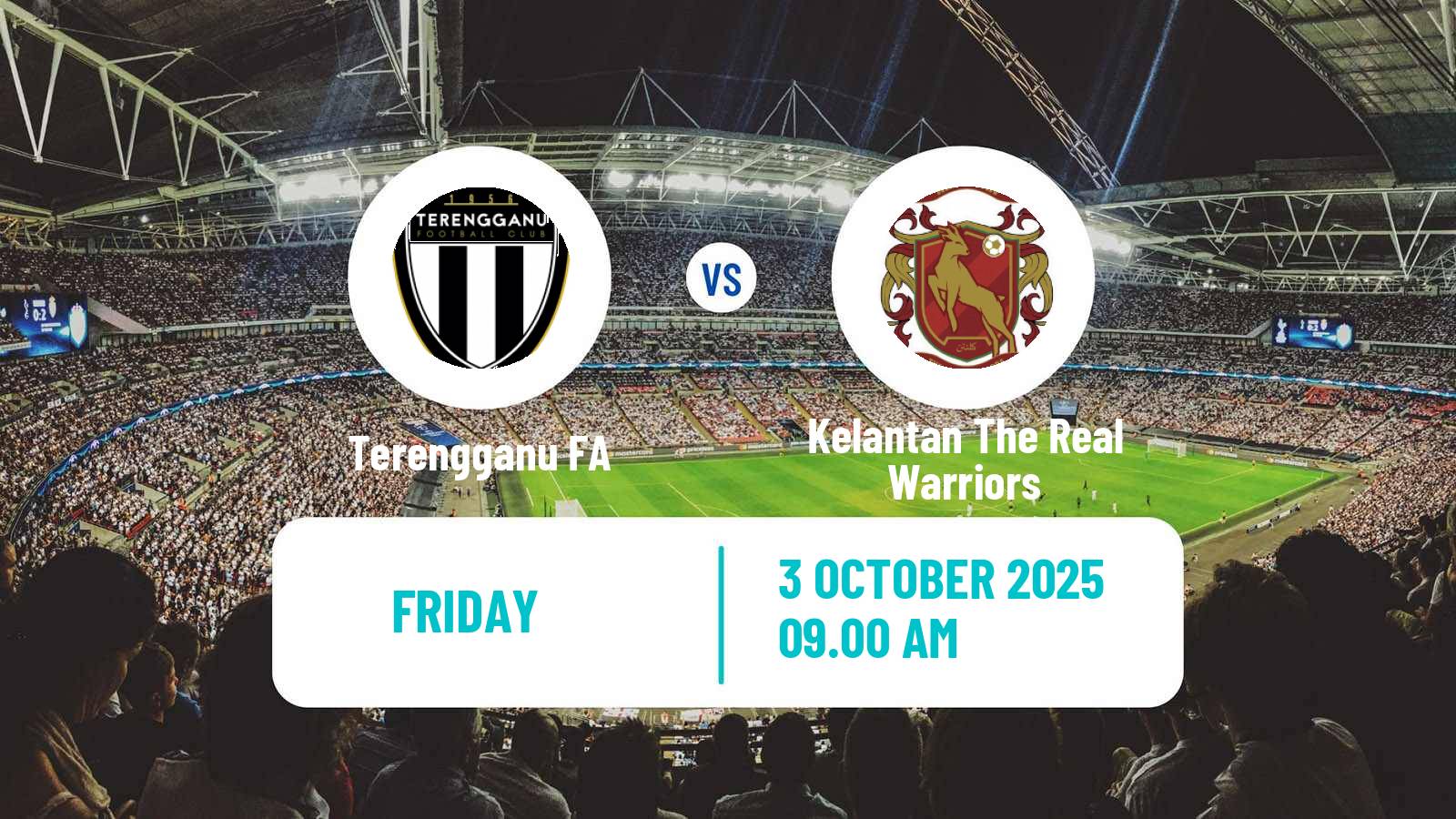 Soccer Malaysian Super League Terengganu FA - Kelantan The Real Warriors