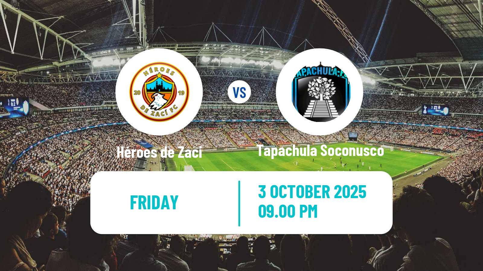 Soccer Mexican Liga Premier Serie A Héroes de Zaci - Tapachula Soconusco