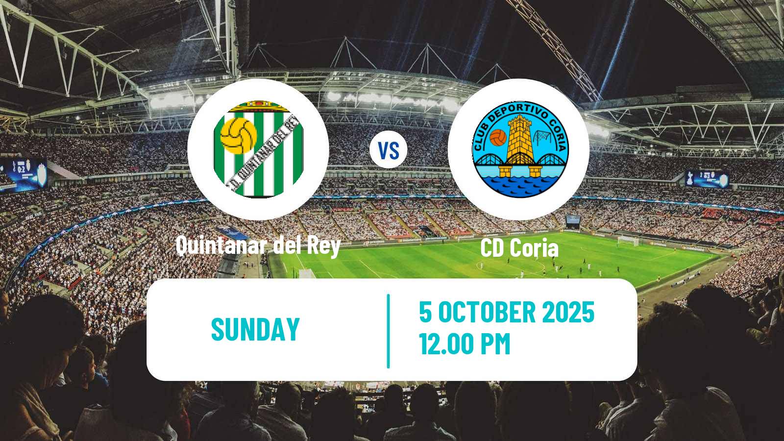 Soccer Spanish Segunda RFEF - Group 5 Quintanar del Rey - Coria