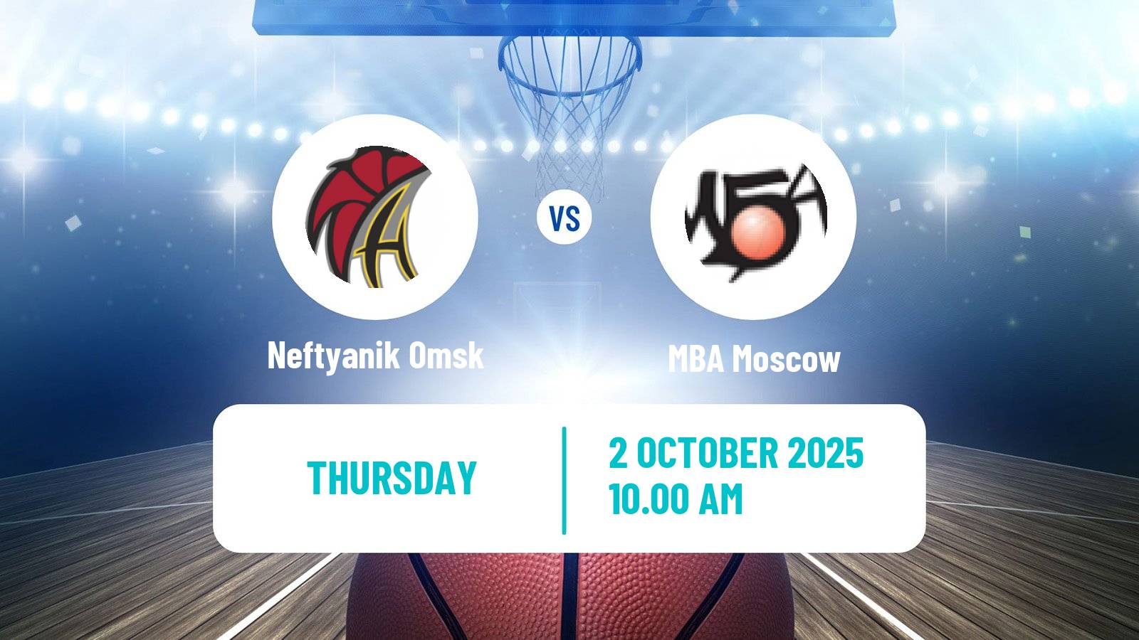 Basketball Russian Premier League Basketball Women Neftyanik Omsk - MBA Moscow