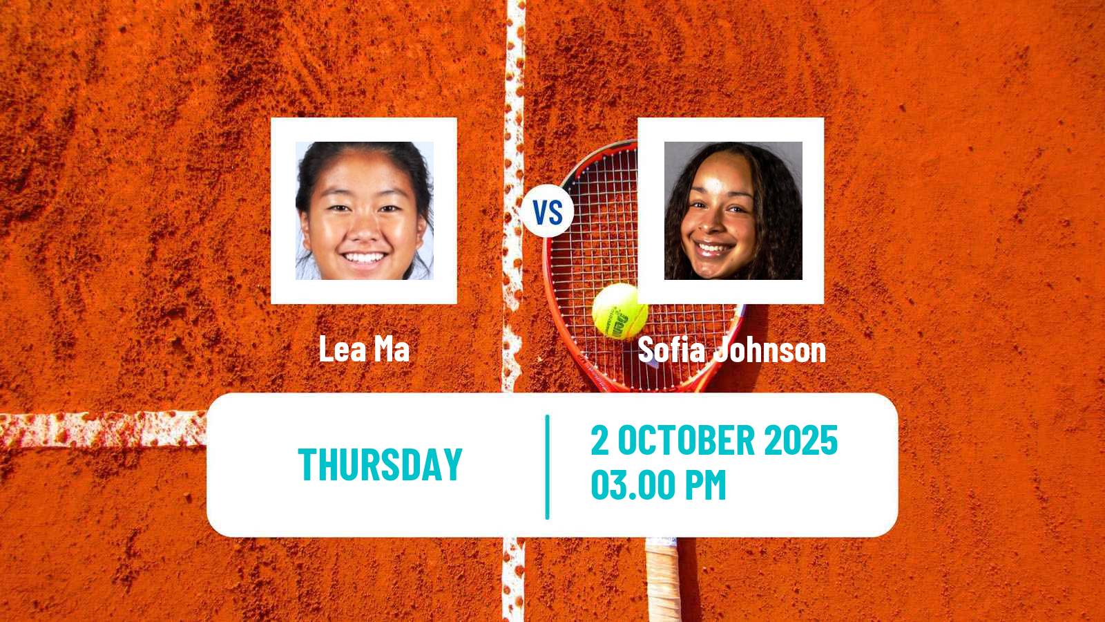 Tennis ITF W35 San Rafael Ca Women Lea Ma - Sofia Johnson