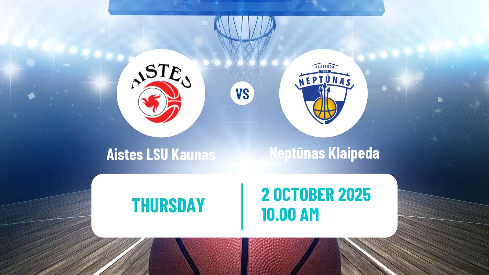 Basketball Lietuvos LMKL Women Aistes LSU Kaunas - Neptūnas Klaipeda