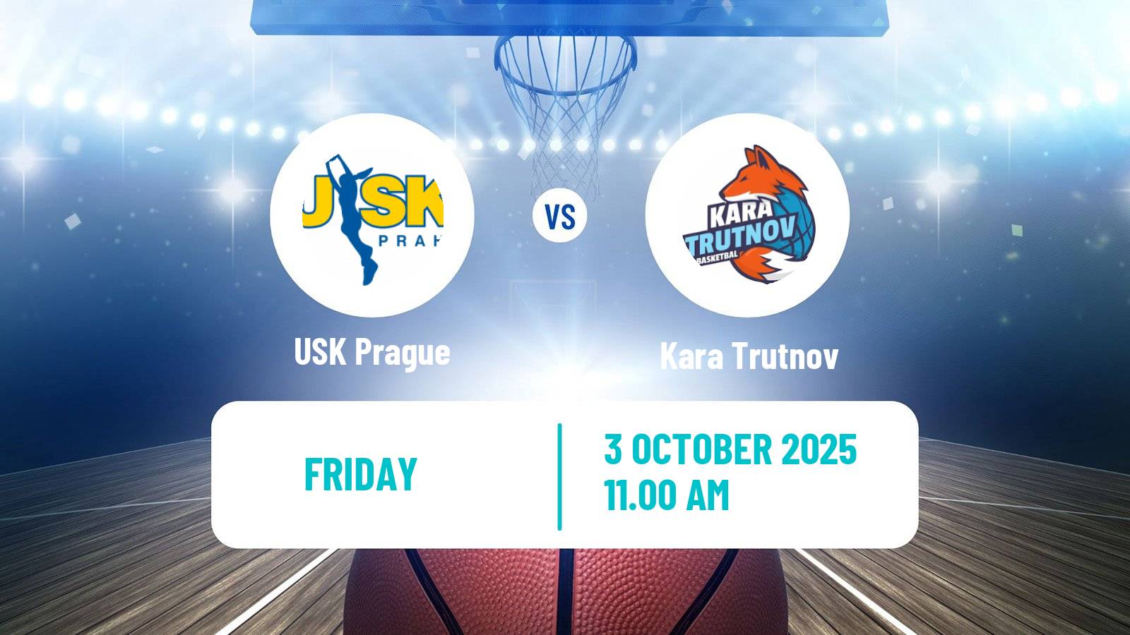 Basketball Czech ZBL Women USK Prague - Kara Trutnov