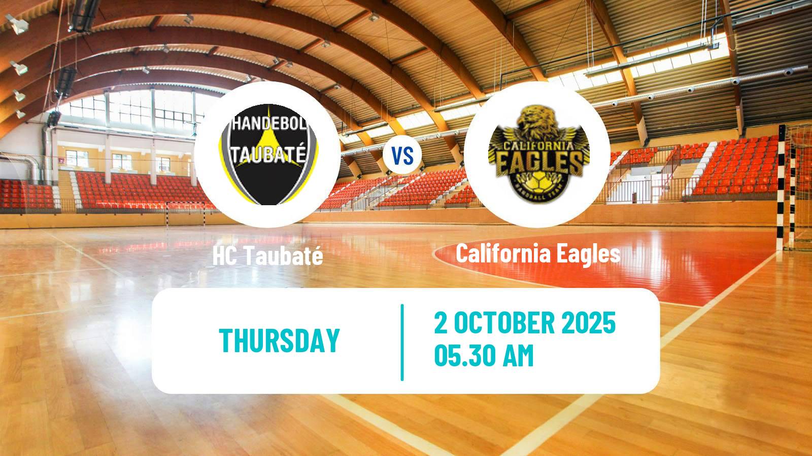 Handball Super Globe Taubaté - California Eagles