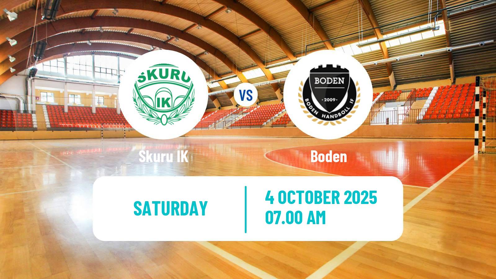 Handball Swedish Elitserien Handball Women Skuru IK - Boden