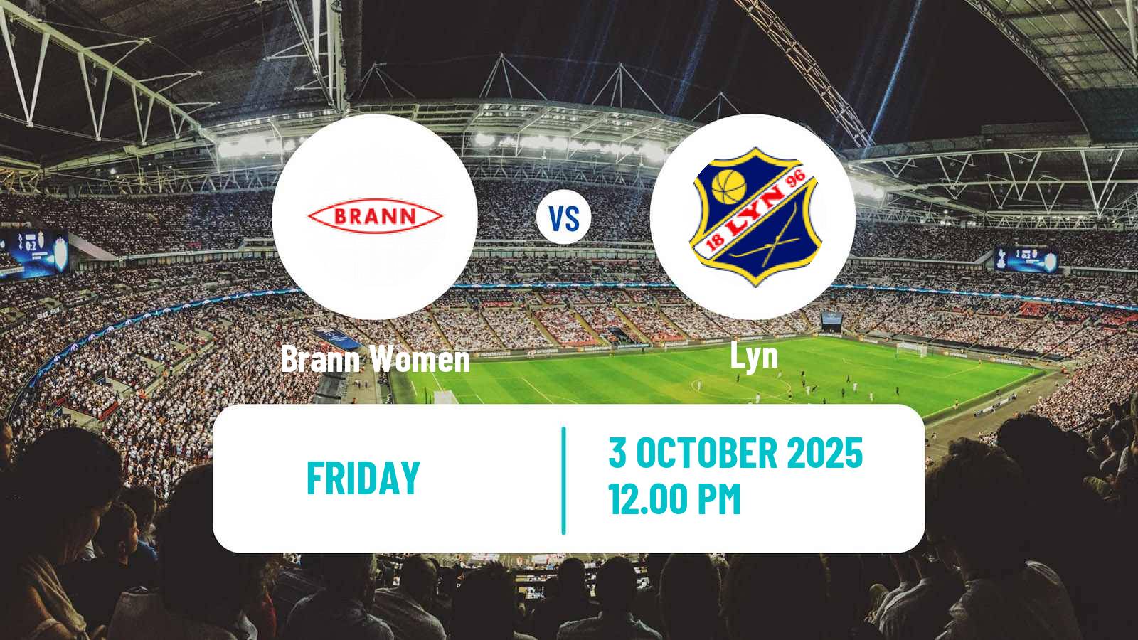 Soccer Norwegian Toppserien Women Brann - Lyn