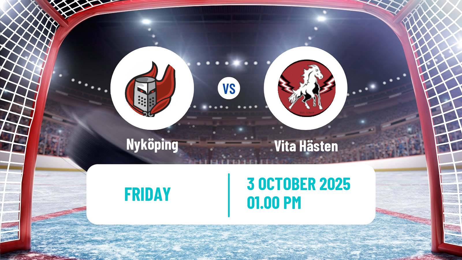 Hockey Swedish HockeyEttan Sodra Nyköping - Vita Hästen