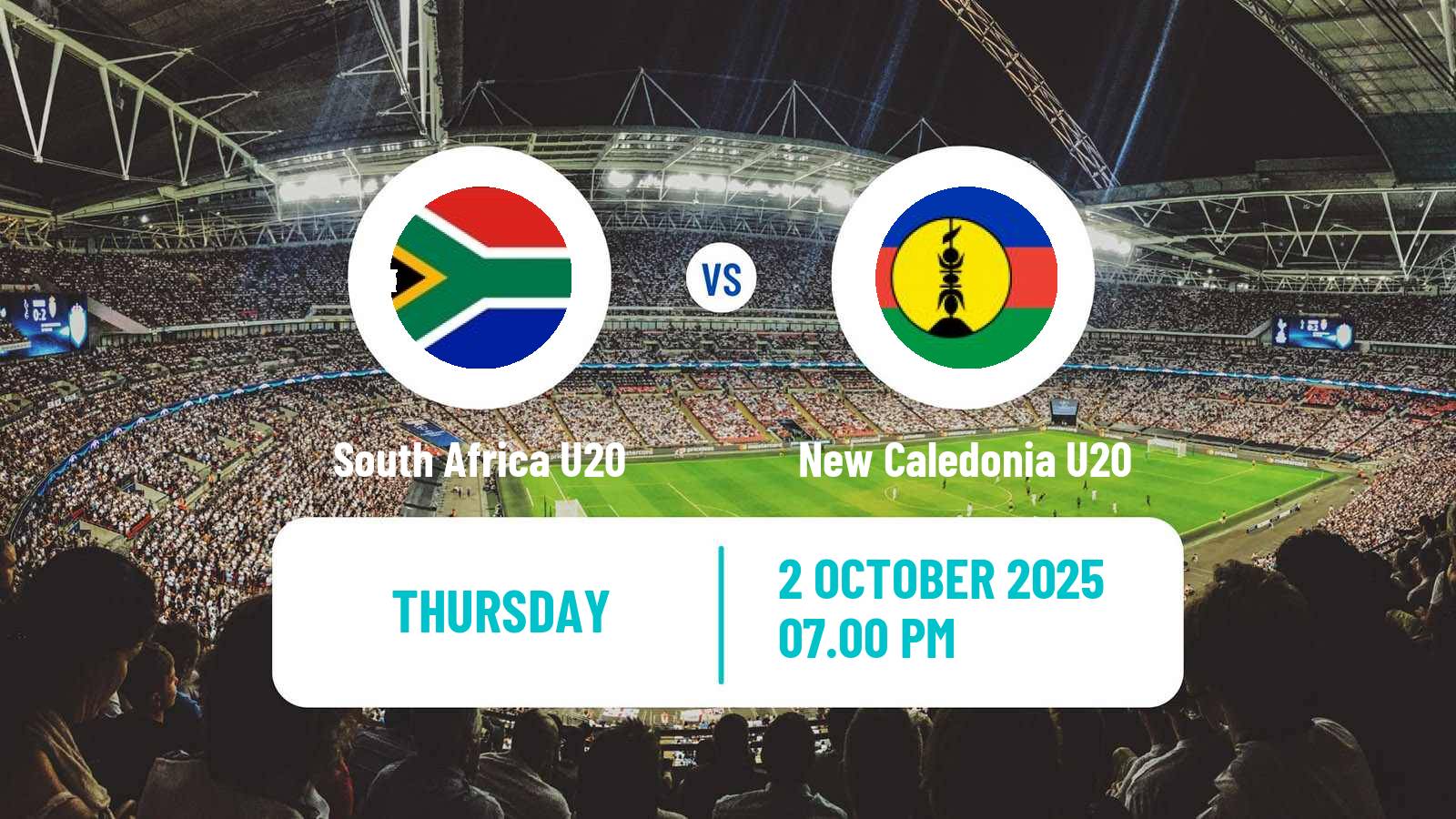 Soccer FIFA World Cup U20 South Africa U20 - New Caledonia U20